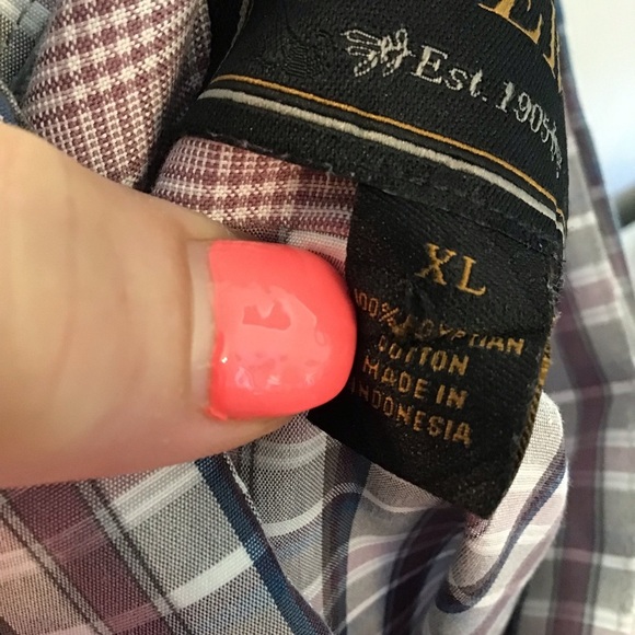 Jos A Bank Reserve Collection Mens Traditional Fit Button Down Shirt Size XL - Picture 8 of 10